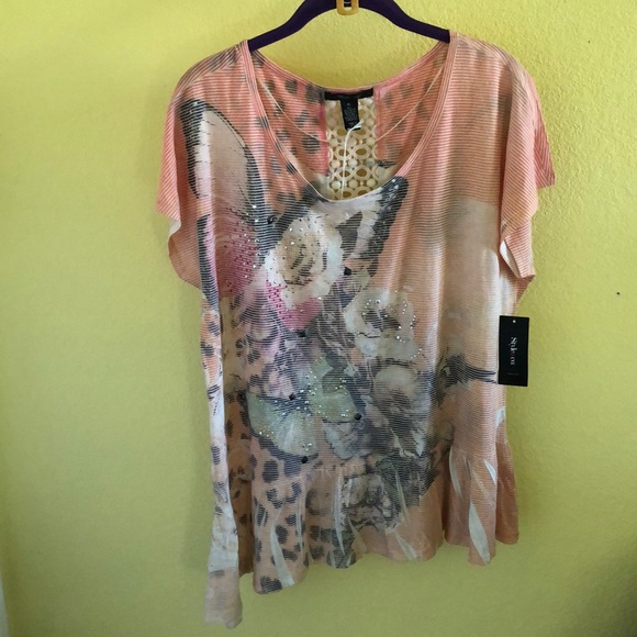 Style & Co. Tops - Style & Co  XL  NWT.  Long angled tunic